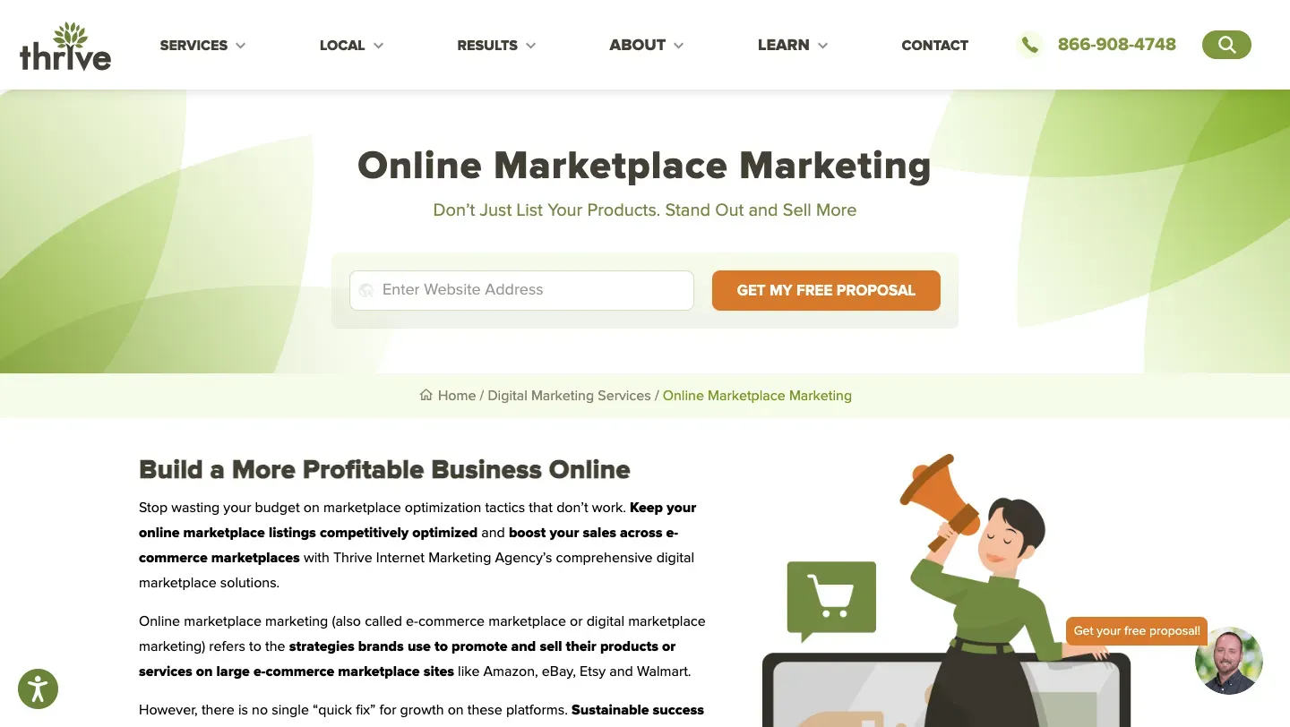 Amazon Advertising Agency in New York - Thrive Internet Marketing Agency