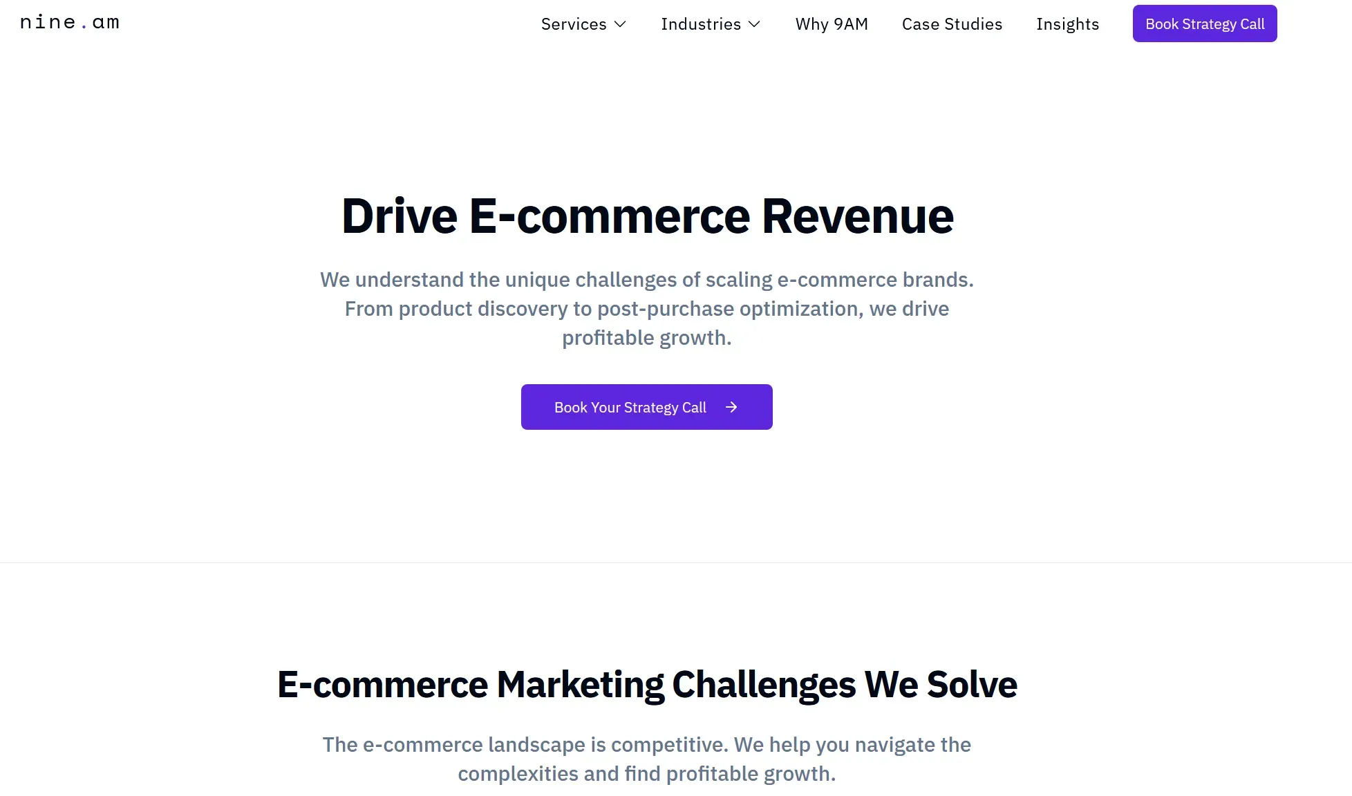 NYC’s Best Ecommerce Marketing Agency - 9AM