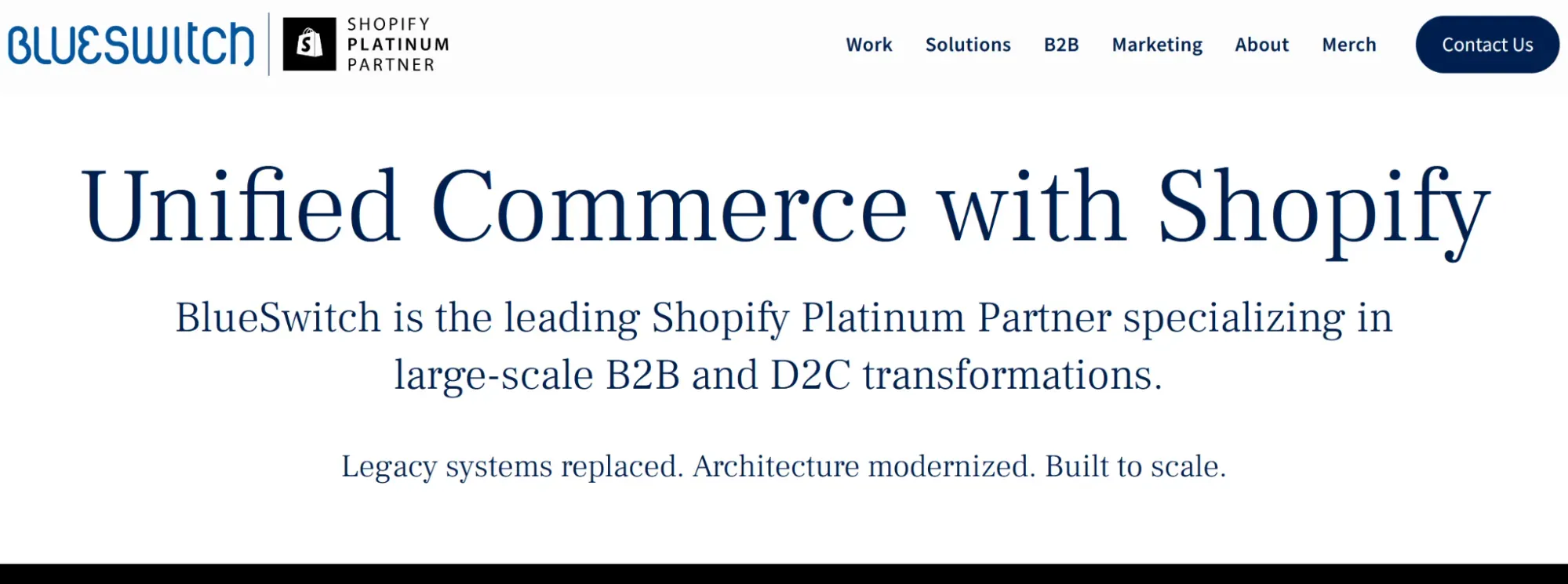 NYC’s Ecommerce Marketing Agency - BlueSwitch