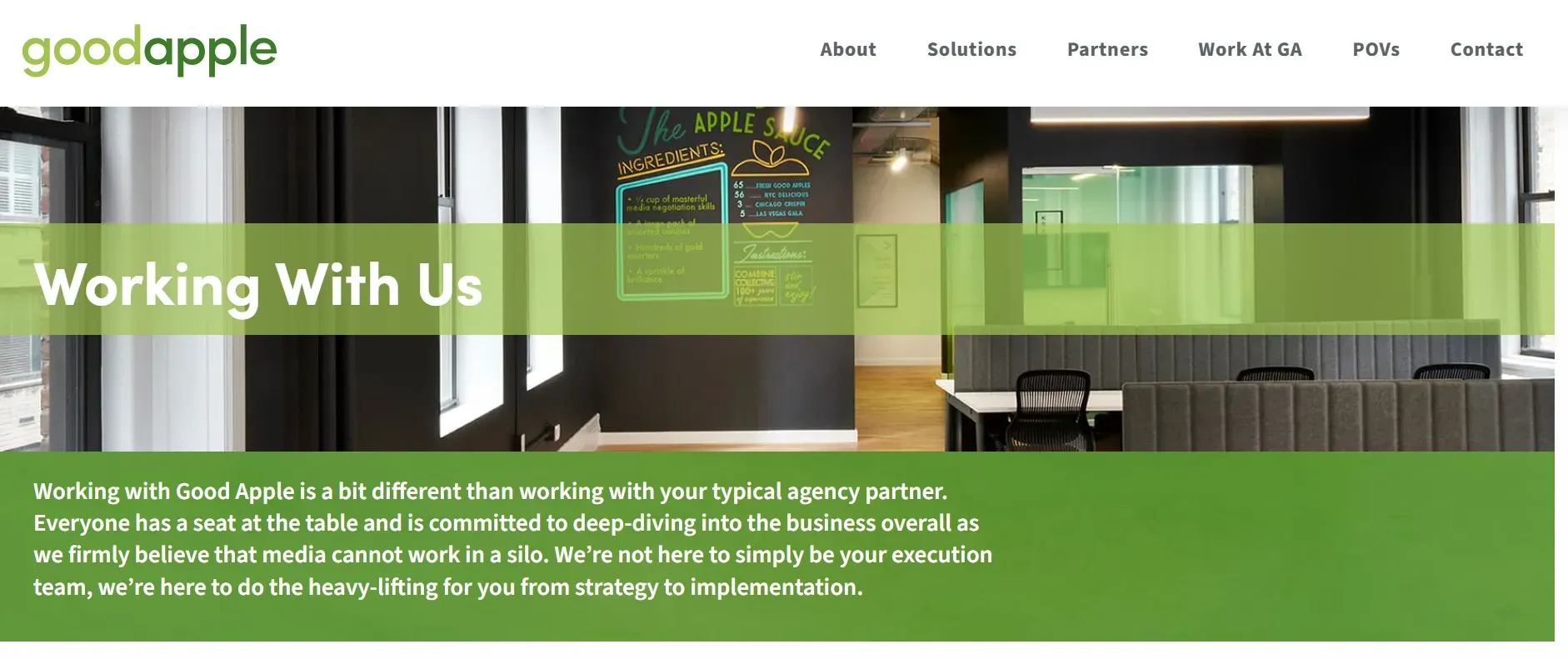 Media Buying Agency in NYC - Good Apple
