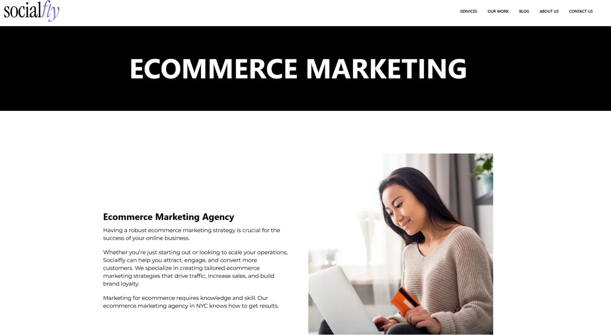 NYC’s Ecommerce Marketing Agency - Socialfly NY