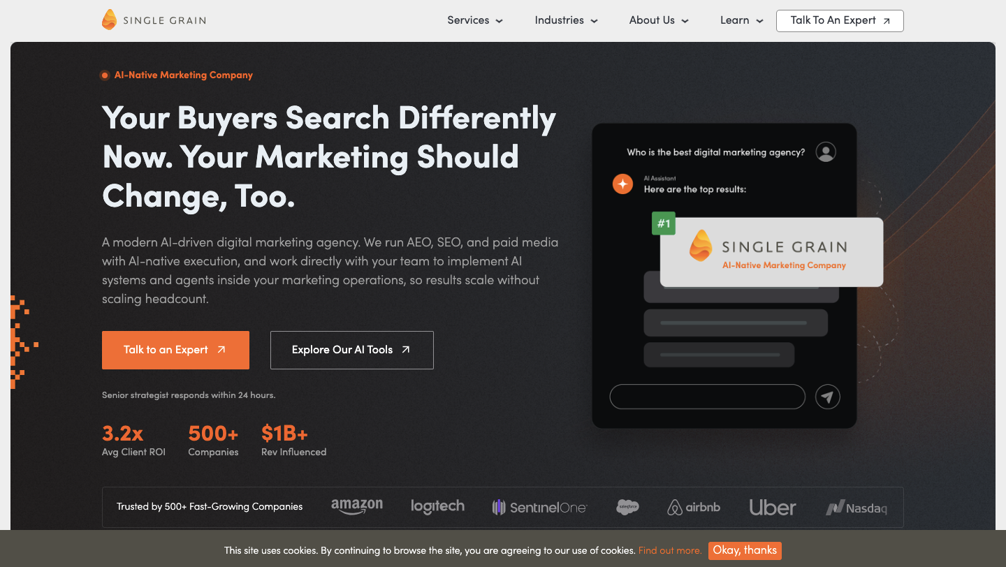 Retail Media Agency - Single Grain