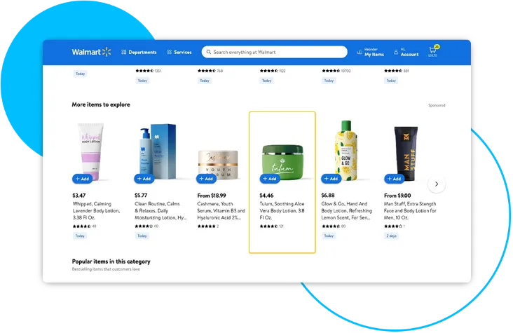 Walmart's shopping experience