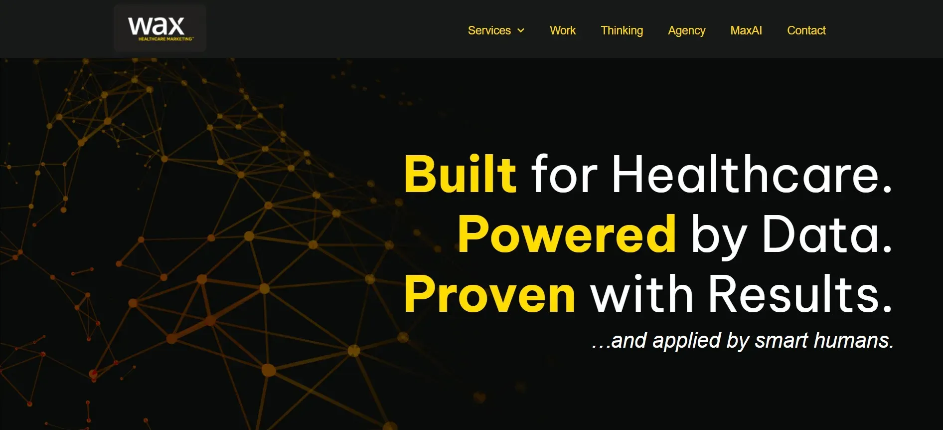 WAX supports hospitals and health systems with data-led patient campaigns.