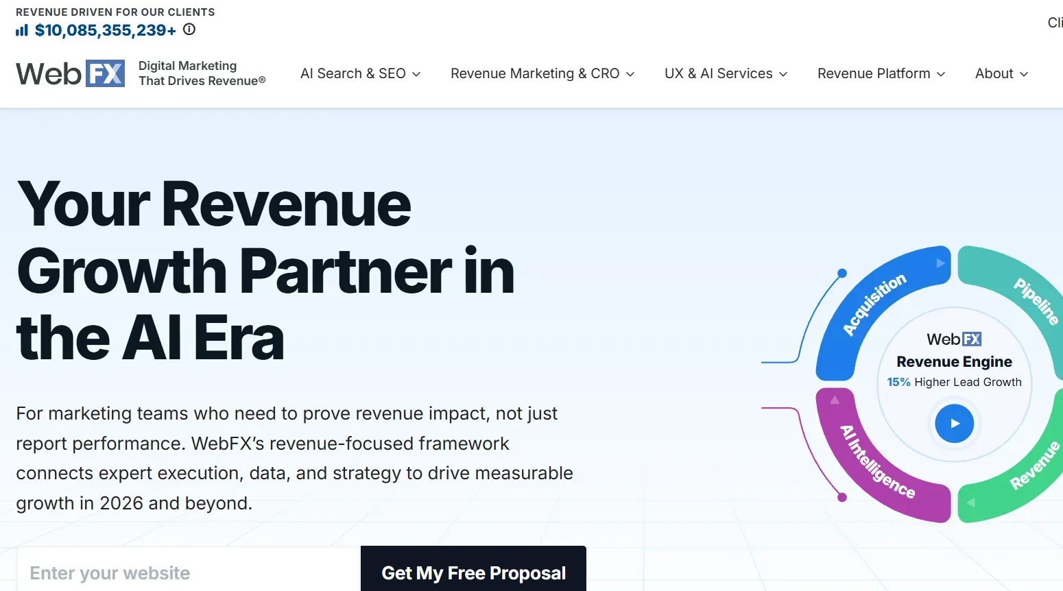 ChatGPT Ads Agency - WebFX