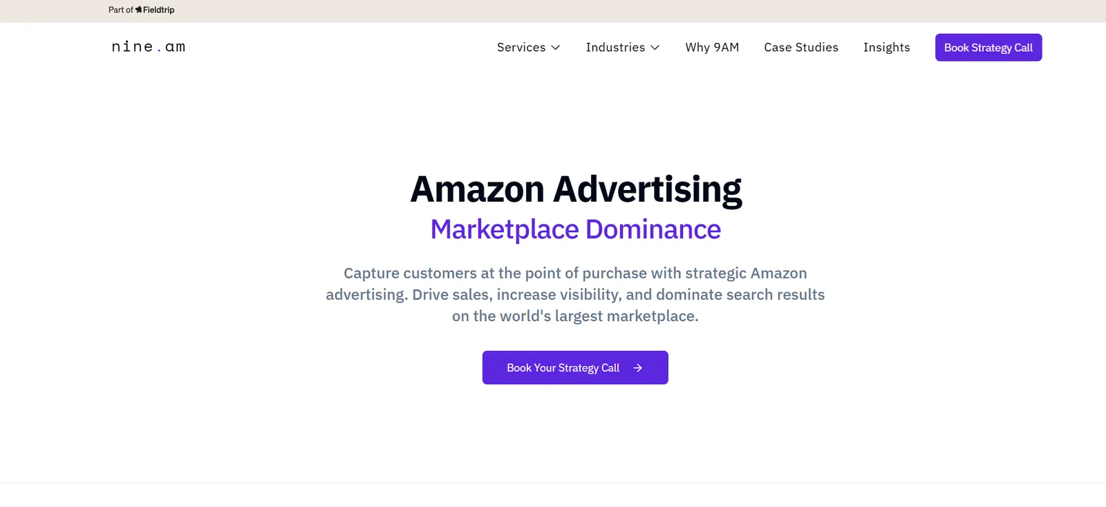 Top Amazon Advertising Agency in the US - 9AM